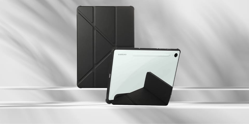 Etui Stand Samsung Tab S10 Ultra czarne  /black