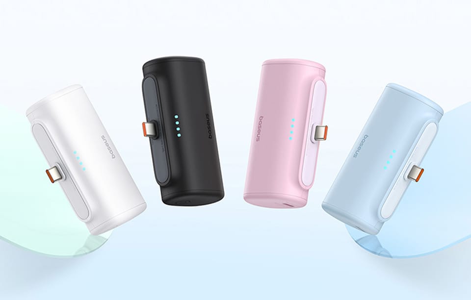 Powerbank OS-Baseus Compact IP 5000mAh 20W (czarny)