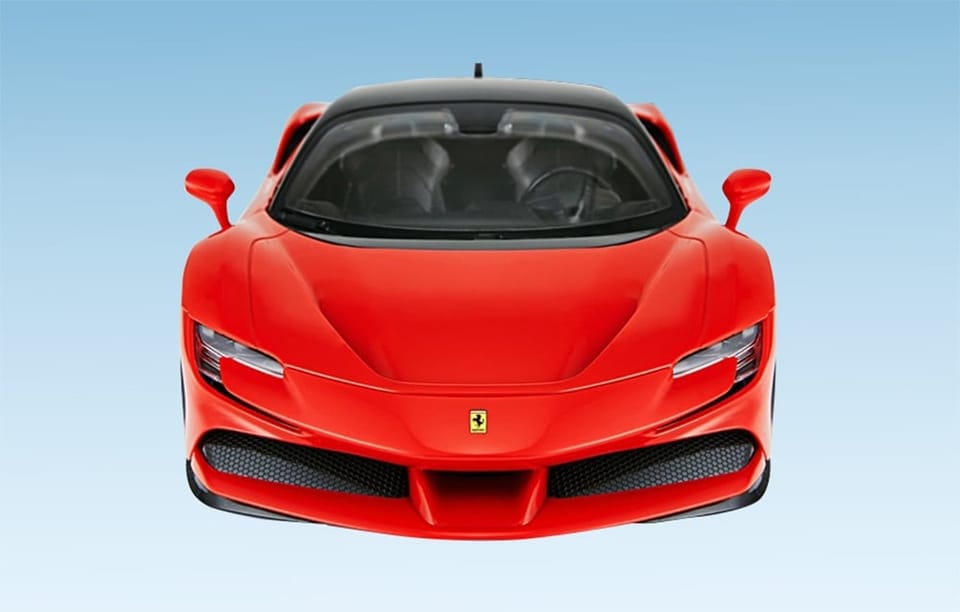 Samochód zdalnie sterowany RASTAR R/C 1:14 Ferrari SF90 Stradale (czerwony)