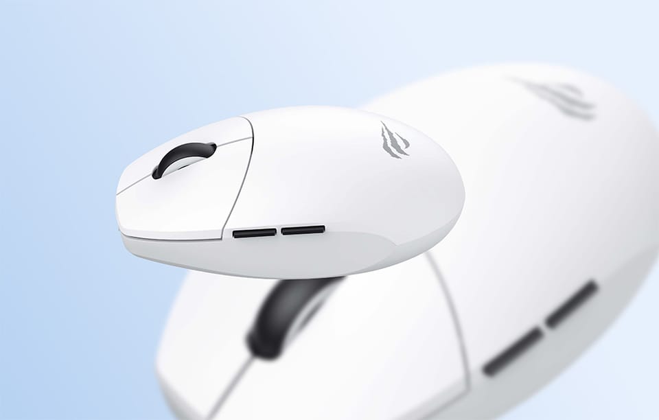 Bezprzewodowa Mysz Gamingowa Havit MS1039W 7400 DPI Biała