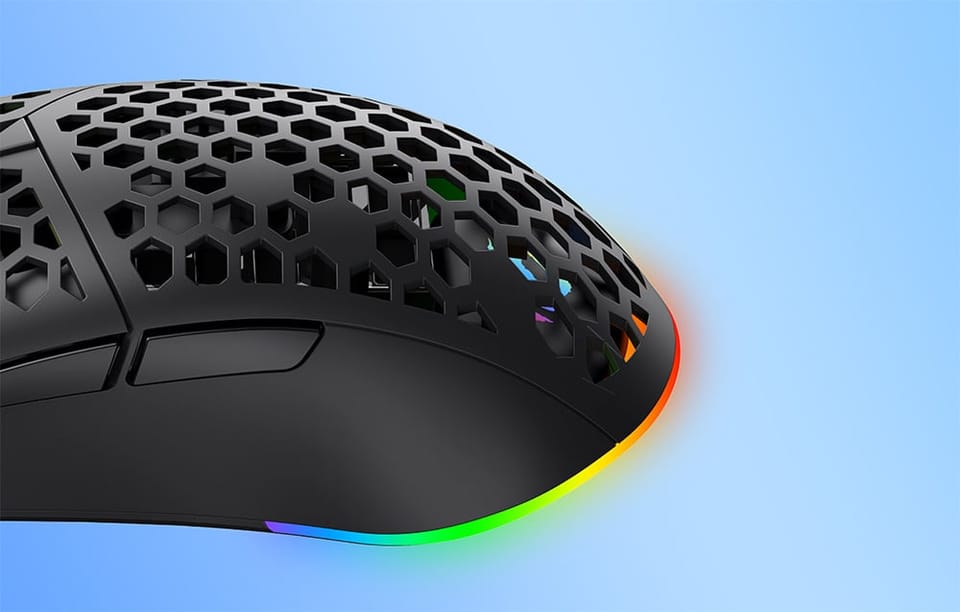 Przewodowa Mysz Gamingowa Havit MS1036 RGB 7200 DPI Czarna