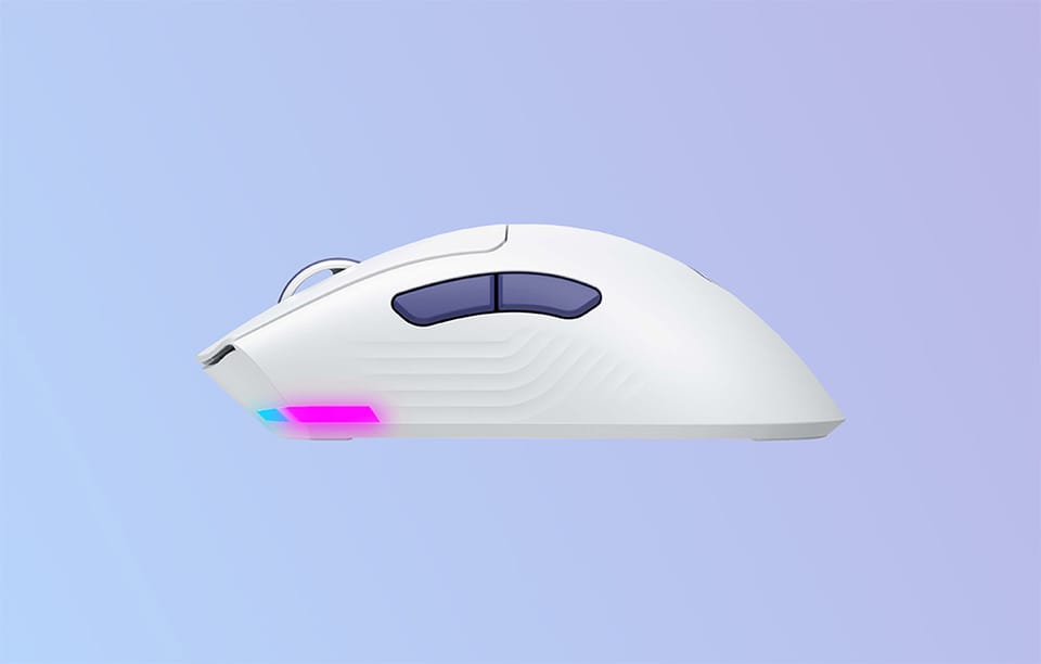 Przewodowa Mysz Gamingowa Havit MS966 RGB 12000 DPI Biała