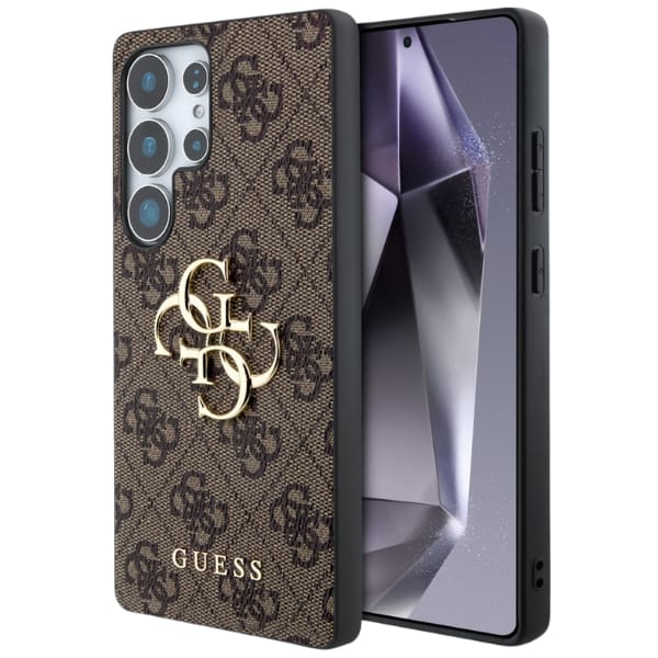 Etui Guess Big 4G Logo Classic Logo do   Samsung Galaxy S25 Ultra brązowy