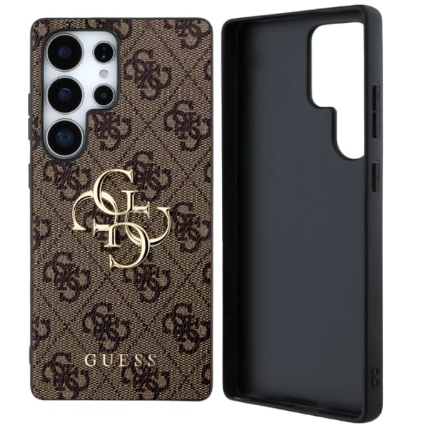 Etui Guess Big 4G Logo Classic Logo do   Samsung Galaxy S25 Ultra brązowy