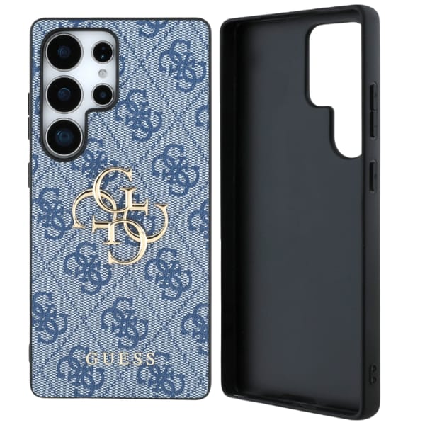 Etui Guess Big 4G Logo Classic Logo do   Samsung Galaxy S25 Ultra niebieski