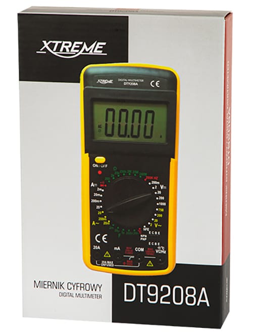 Miernik cyfrowy Xtreme DT9208A