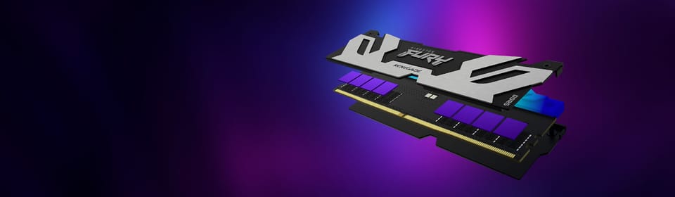 Pamięć RAM Kingston Fury Renegade RGB 48GB (2x24GB) DDR5 8400 MHz