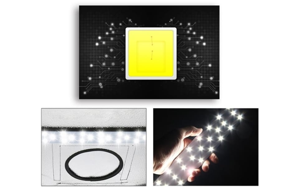 Panel LED do namiotu bezcieniowego Puluz 60 cm 30W 1690 lumenów PU5212