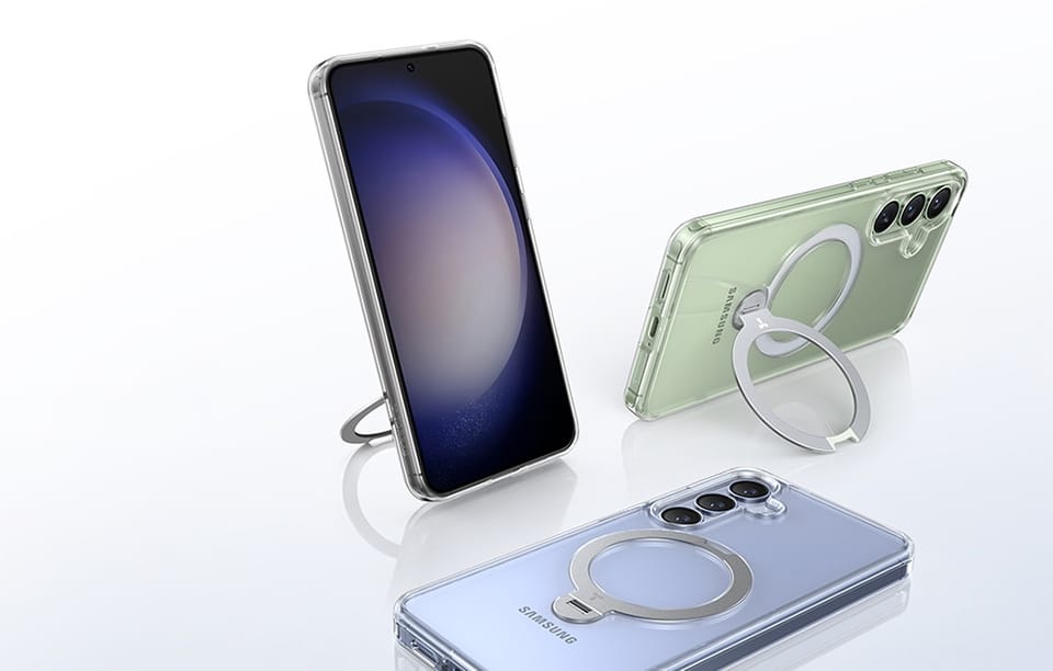 Etui do Samsung Galaxy S25 Przezroczyste Torras Ostand Spin Series