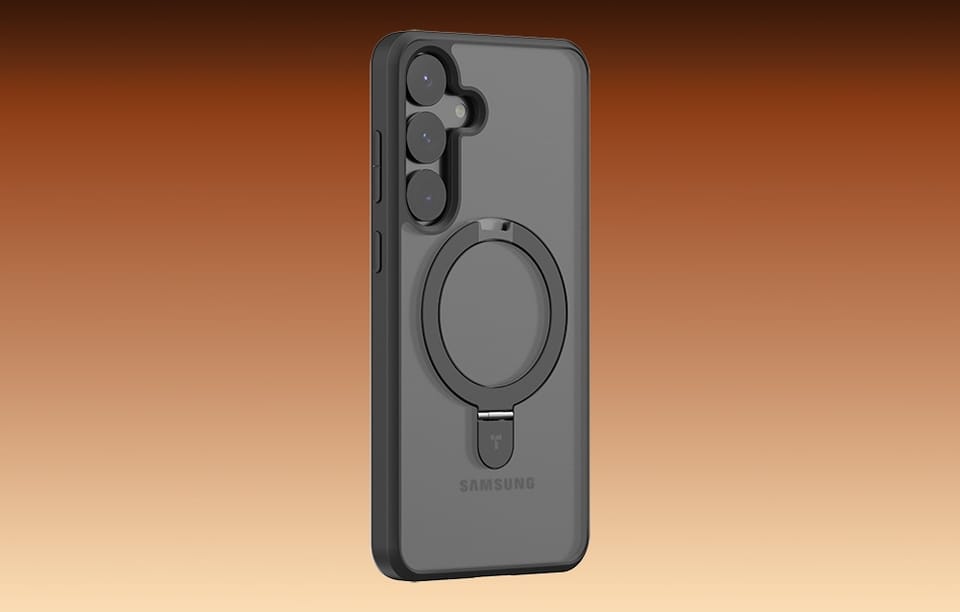 Etui do Samsung Galaxy S25+ Czarny Torras Ostand Series