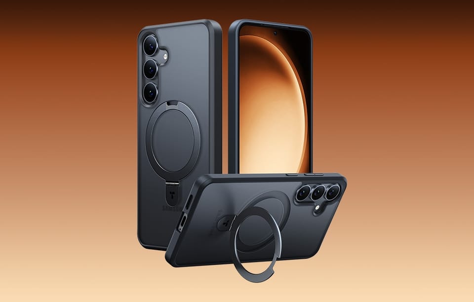 Etui do Samsung Galaxy S25+ Czarny Torras Ostand Series