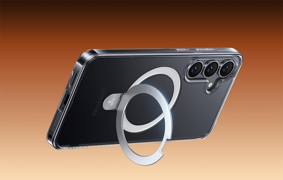 Etui do Samsung Galaxy S25 Przezroczyste Torras Ostand Series