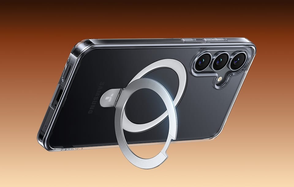 Etui do Samsung Galaxy S25+ Przezroczyste Torras Ostand Series