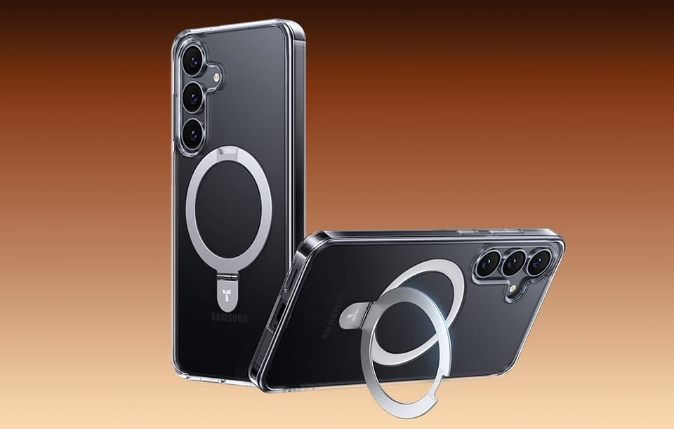 Etui do Samsung Galaxy S25+ Przezroczyste Torras Ostand Series