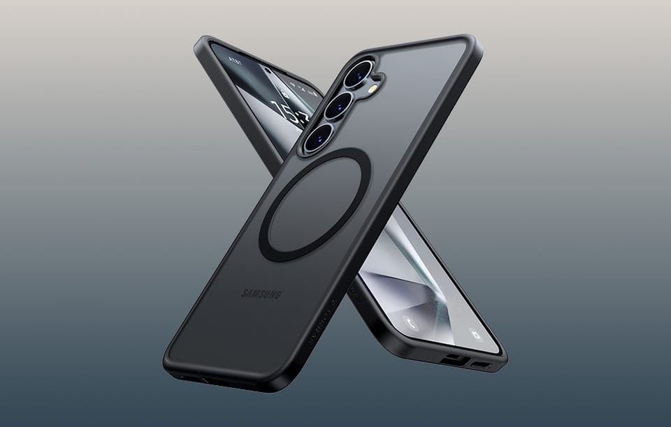 Etui do Samsung Galaxy S25 Czarny Torras Guardian Magnetic Series
