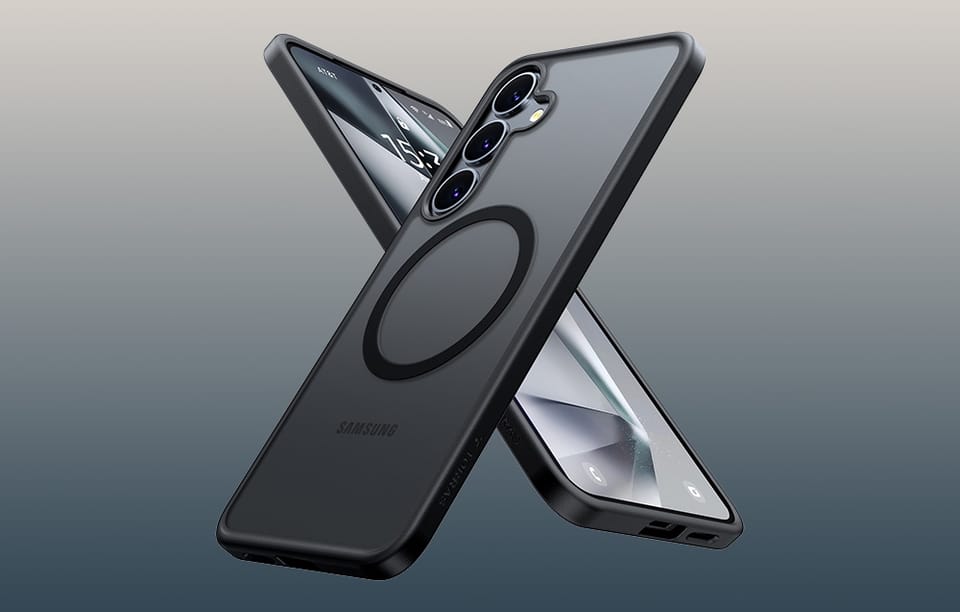 Etui do Samsung Galaxy S25+ Czarny Torras Guardian Magnetic Series