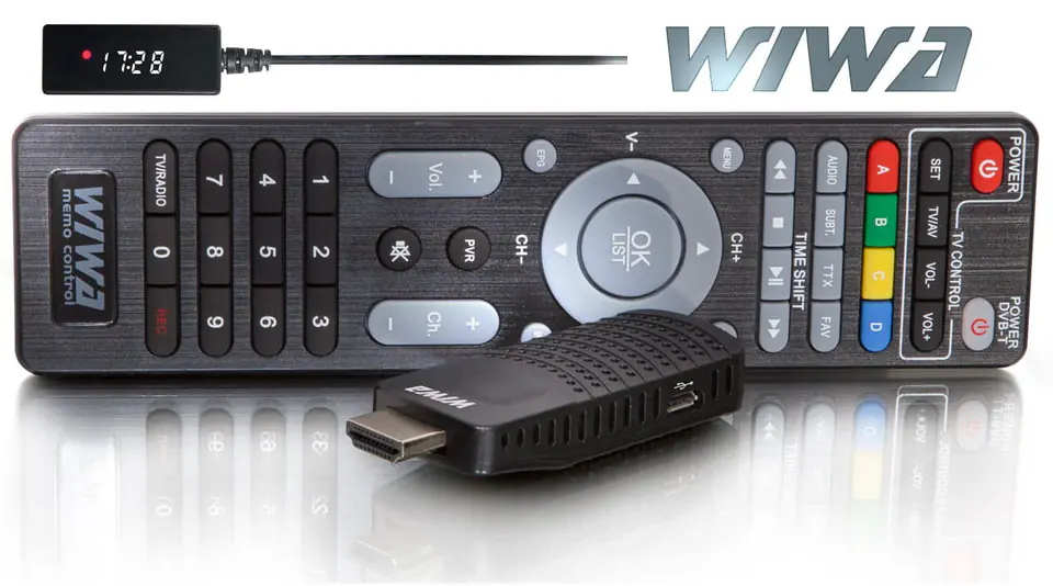 Sintonizador Digital TDT HD dvb-t/t2 wiwa h.265 mini