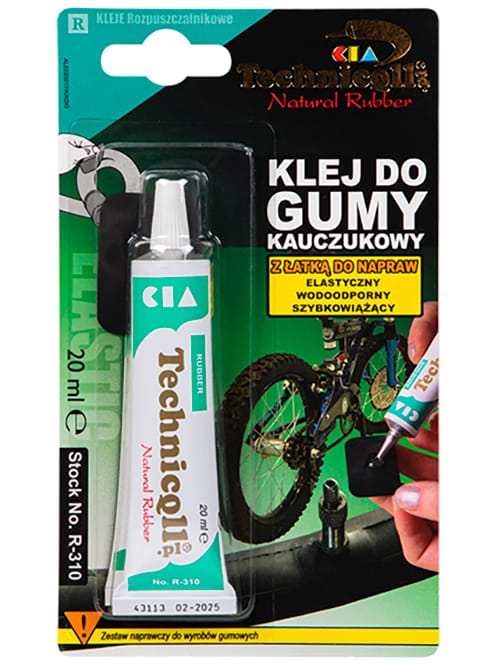 Klej do gumy Elastyczny na bazie kauczuku 20ml R-310