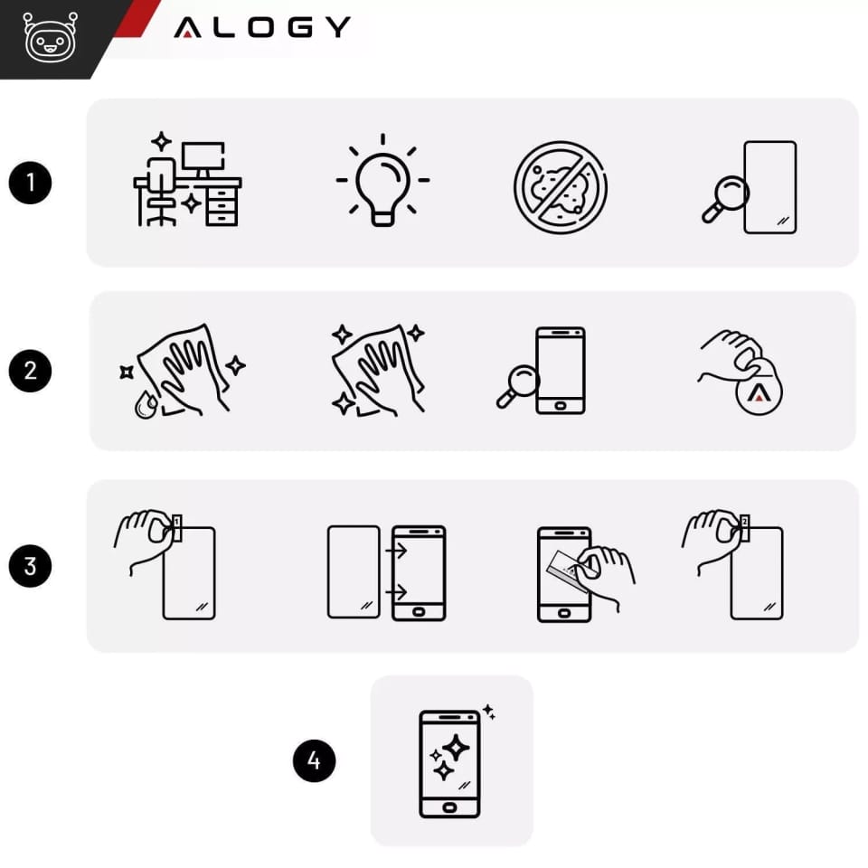 Szkło hartowane do Samsung Galaxy S25 Ultra ochronne szkiełko na ekran 9H Alogy Heavy Pro+™️