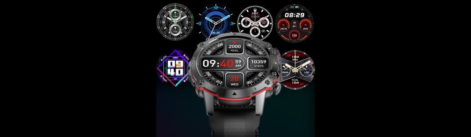 Smartwatch Kiano Watch Sport czarny