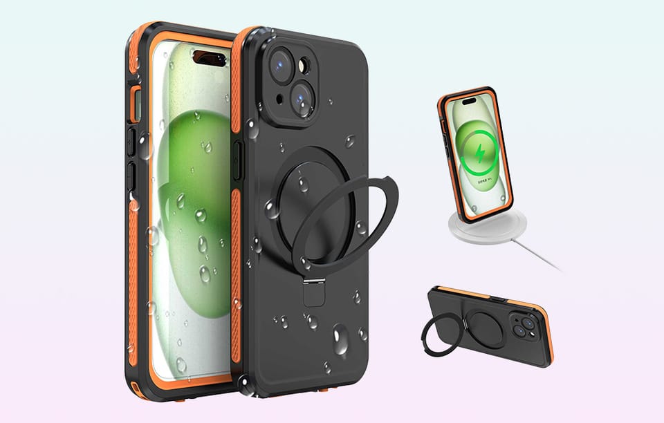 Obudowa wodoodporna Telesin do iPhone 15