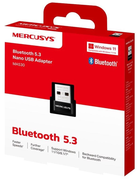 Adapter nano USB Bluetooth 5.3 Mercusys MA530