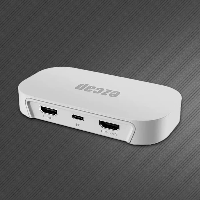 kompatybilność z USB-C, Ezcap382 GameLink Neo Pro, karta przechwytująca HDMI, oprogramowanie OBS Studio, streaming wideo, łatwa instalacja, bez sterowników, plug and play