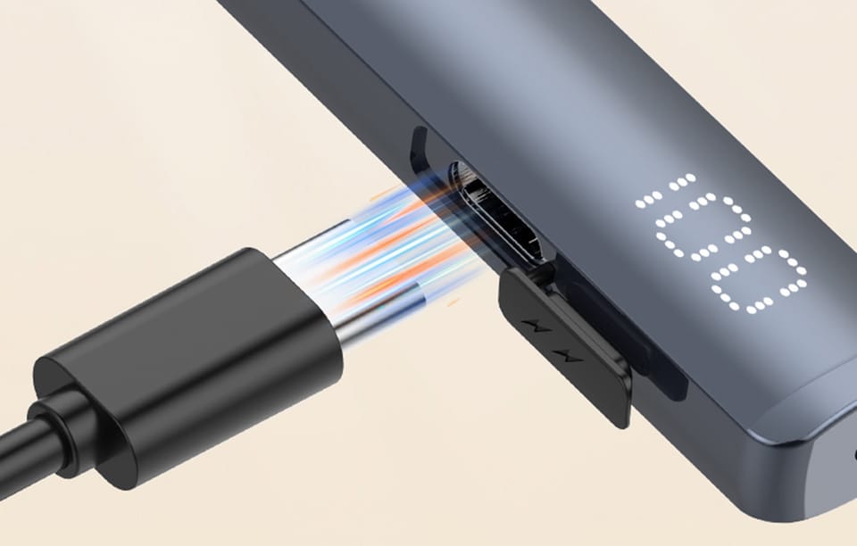 Słuchawki Bezprzewodowe Neckband LDNIO N01 Bluetooth 5.3 50h Różowe Złoto
