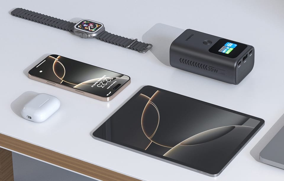 Powerbank Choetech B701 10000mAh PD30W (szary)