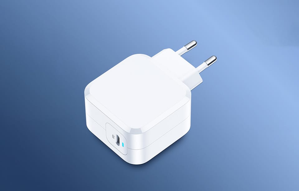 Ładowarka sieciowa PD8007  USB-C PD45W Choetech EU (biały)