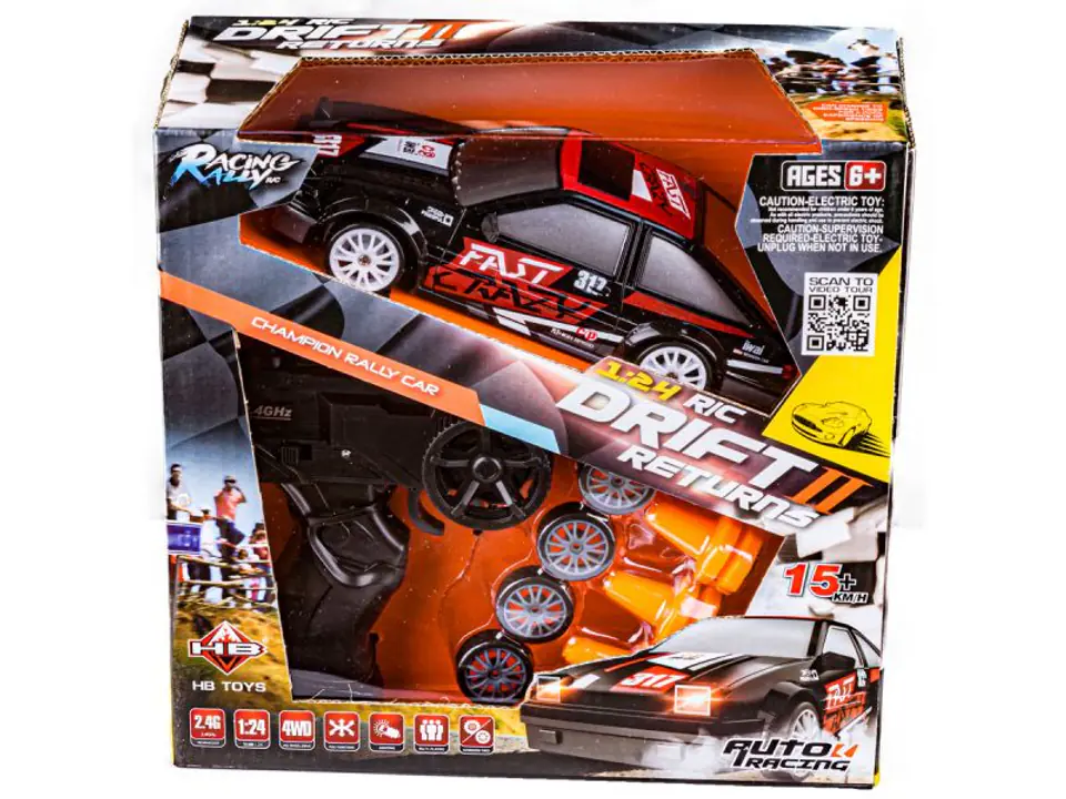 Voiture télécommandée RC SC24A01 Drift 1/24 - 18373