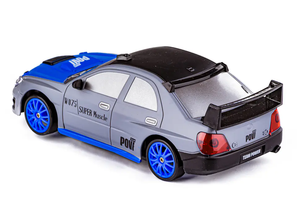 Drift Car, Auto RC Drift 1:24 2.4GHz 4WD SILVER