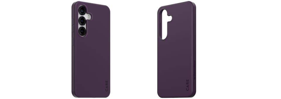 Etui CARE by PanzerGlass Fashion do      Samsung Galaxy S25 fioletowy