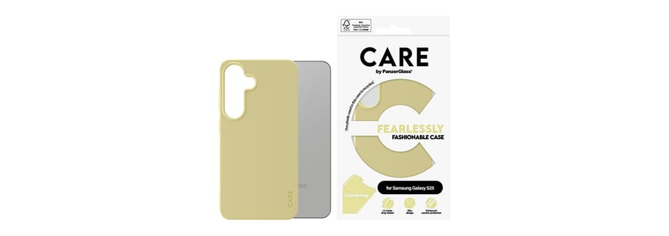 Etui CARE by PanzerGlass Fashion do      Samsung Galaxy S25 chardonnay