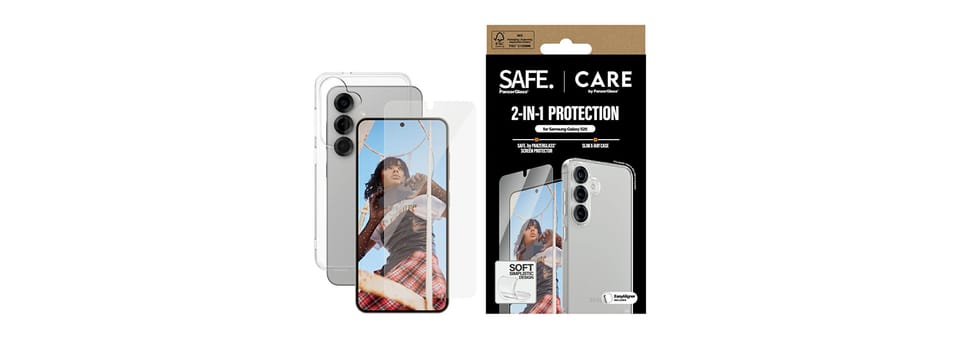 Zestaw ochronny CARE by PanzerGlass      Fashion 2w1 Etui+Szkło do Samsung Galaxy S25