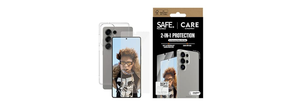 Zestaw ochronny CARE by PanzerGlass       Fashion 2w1 Etui+Szkło do Samsung Galaxy S25 Ultra
