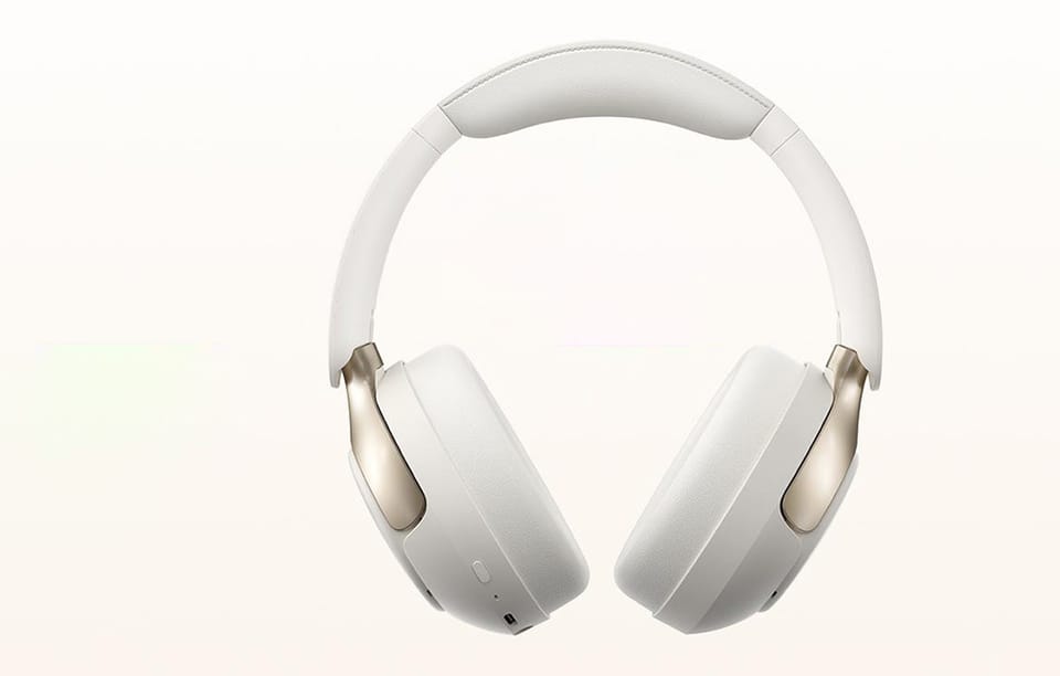 Słuchawki Bezprzewodowe QCY H3 Pro ANC Bluetooth 5.4 Hi-Res 55h Białe