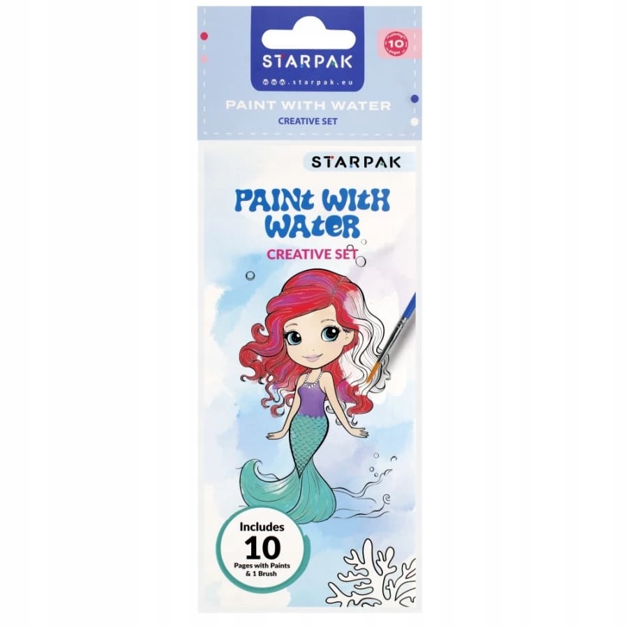 Zestaw kreatywny malowanie wodą GIRL 529934 STARPAK