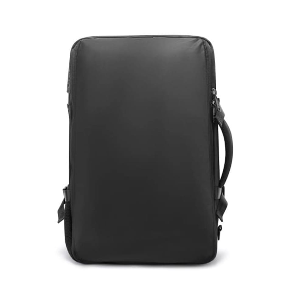 Plecak Antykradzieżowy wodoodporny Bange 30L miejski podróżny 51x32x20 cm do pracy samolotu męski damski z zamkiem szyfrowym i odpinaną saszetką Czarny