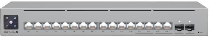 Switch Ubiquiti UniFi Pro Max 16 PoE 18p PoE ( PoE+: 12; PoE++: 4;) Managed Gigabit/Multigigabit/10G