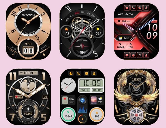 Smartwatch AMOLED Menu PL wodoodporny Valdus VS16 PRO