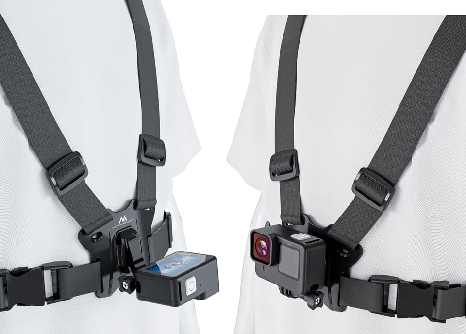 Szelki sportowe uniwersalne, do telefonu i GoPro Obrotowy uchwyt MC-294