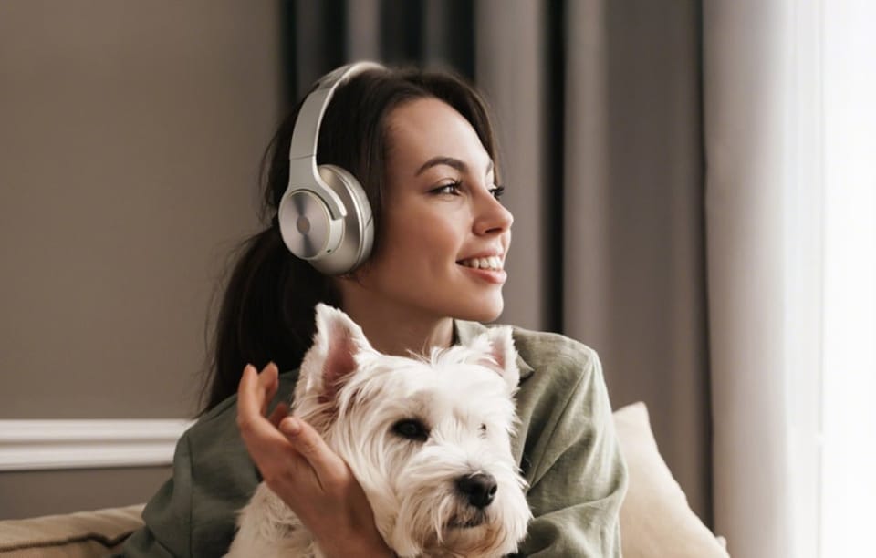 Słuchawki bezprzewodowe OneOdio A10 ANC (białe)