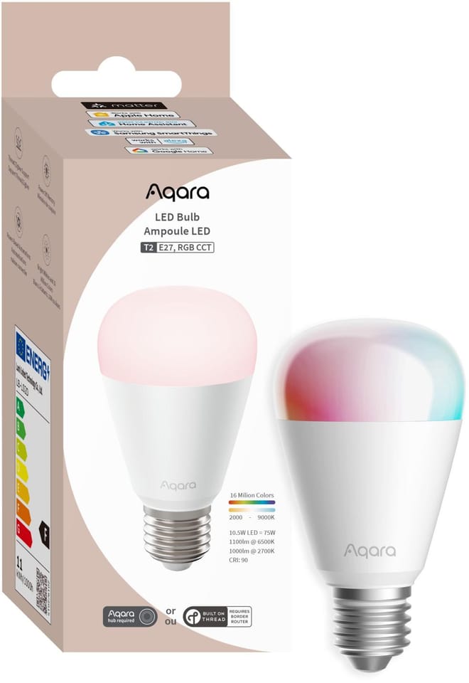 AQARA LED BULB T2 (RGB CCT, E27)