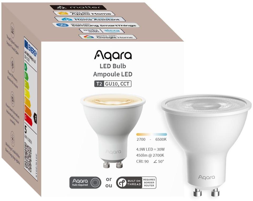 AQARA LED BULB T2 (CCT, GU10)