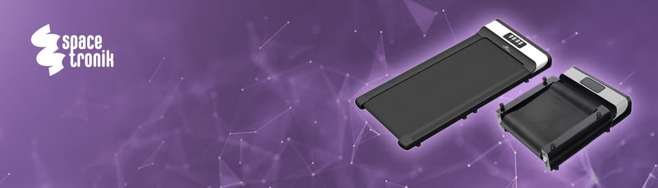 bieżnia elektryczna składana, bieżnia do domu, cicha bieżnia, bieżnia z wyświetlaczem LED, kompaktowa bieżnia, bieżnia Spacetronik SPE-W03, bieżnia pod biurko, sprzęt fitness do domu