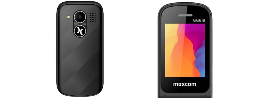 Telefon Maxcom Comfort MM815 czarny