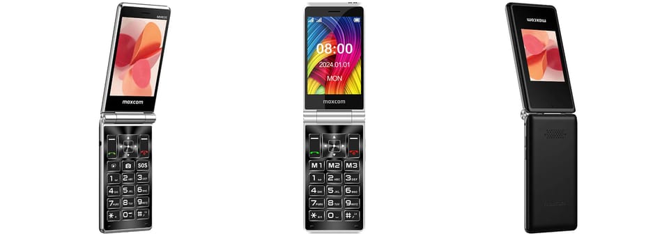 Telefon Maxcom Comfort MM835 4G czarny