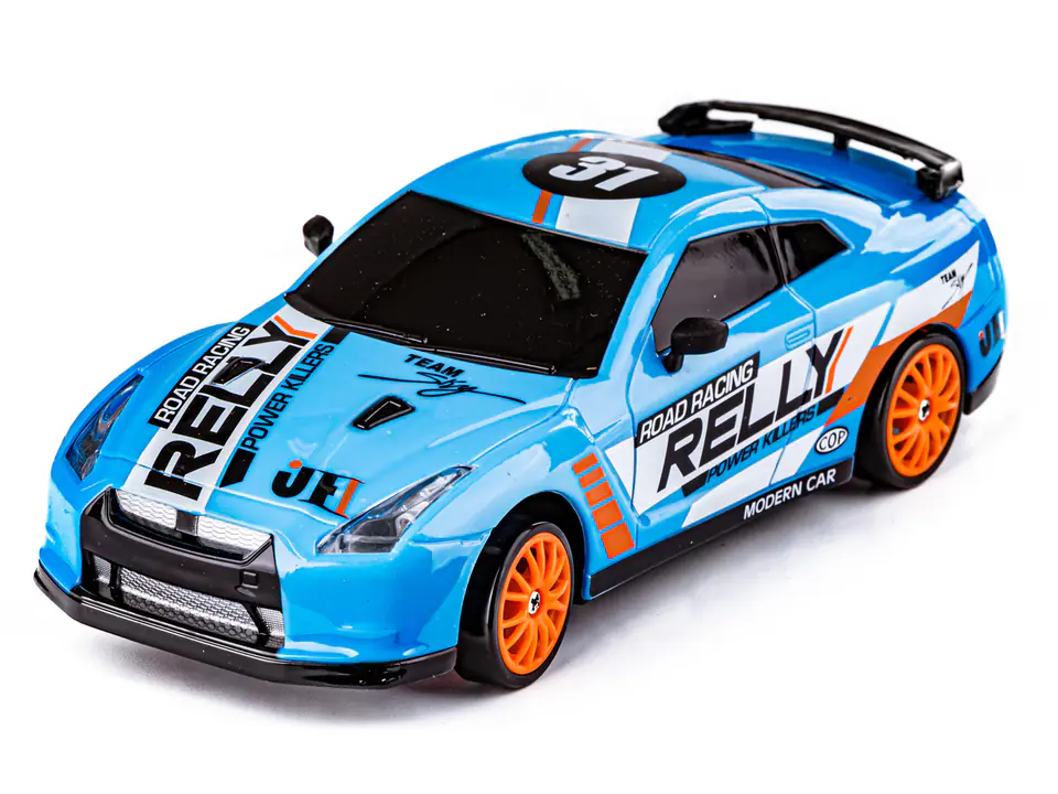 Drift Car, Auto RC Drift 1:24 2.4GHz 4WD BLUE