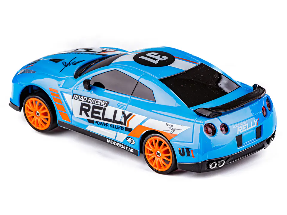 Drift Car, Auto RC Drift 1:24 2.4GHz 4WD BLUE